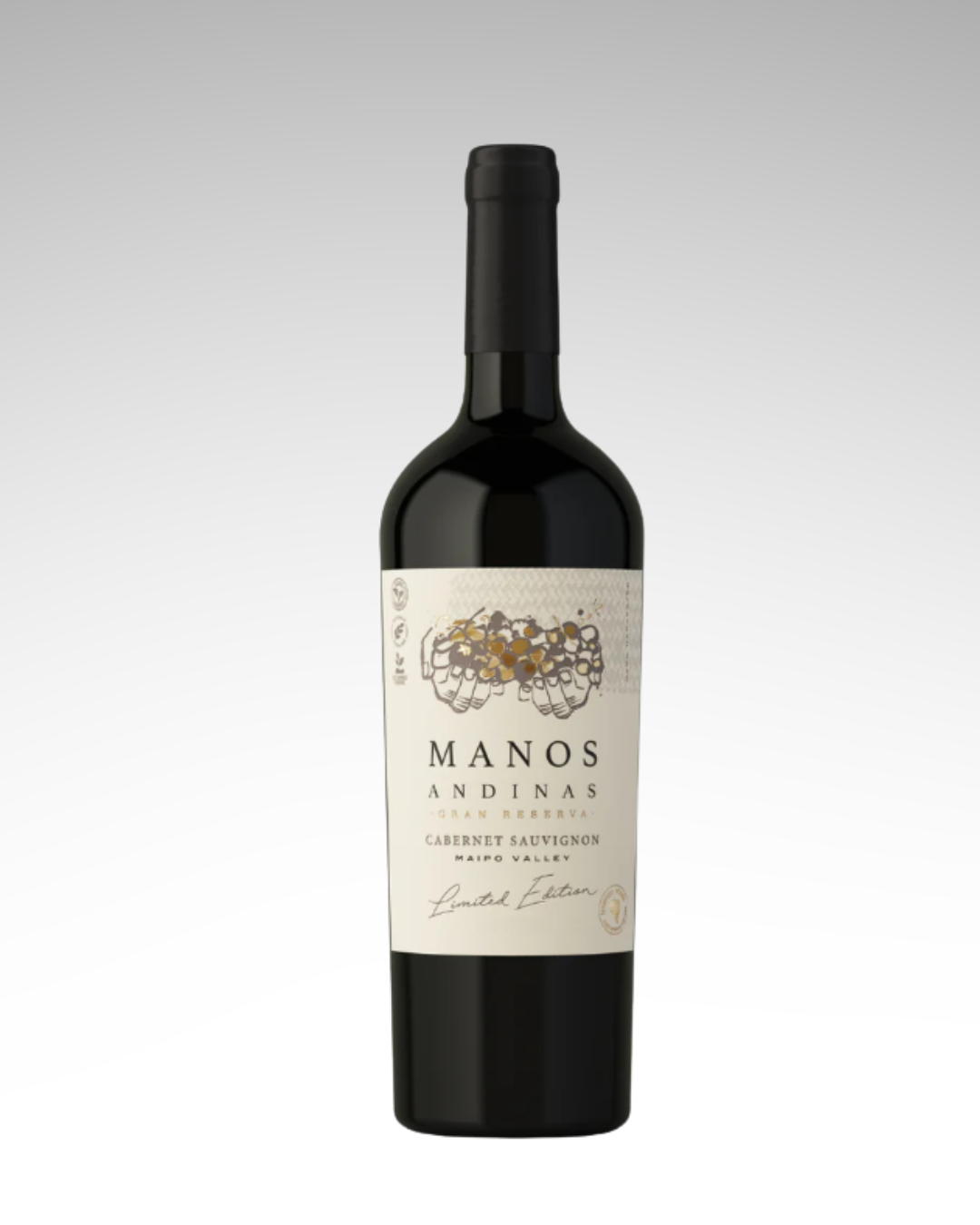 Trasiego Wines Manos Andinas Cabernet Sauvignon Gran Reserva 750 cc