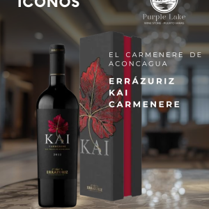 Errazuriz Kai Carmenere Icono 750cc - Selección Cyber Lake
