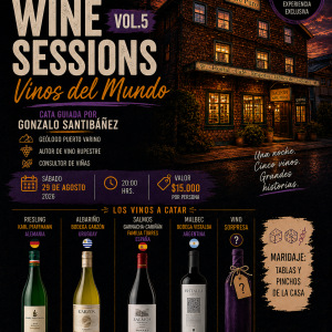 Purple Lake Wine Sessions Vol. 5 - Vinos del Mundo con Gonzalo Santibáñez