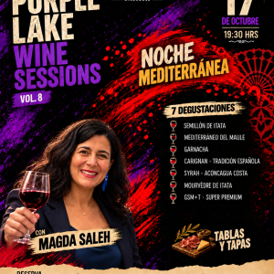 Purple Lake Wine Sessions Vol. 8 - Noche Mediterránea con Magda Saleh
